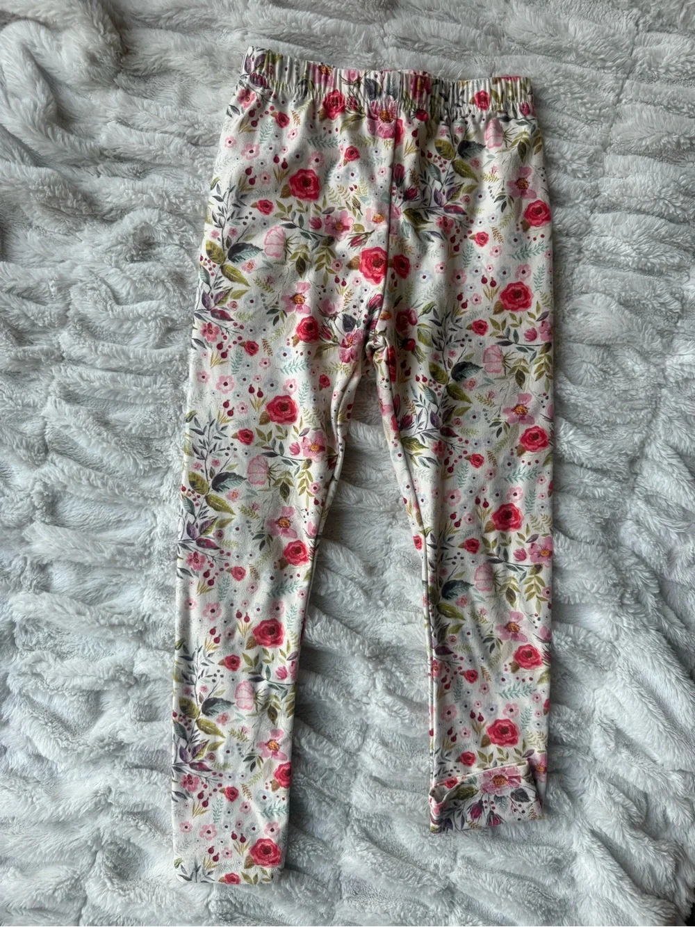 Cheeky Plum 2-Piece Floral Legging Set | Size 5T | Rust Gauze Tunic |